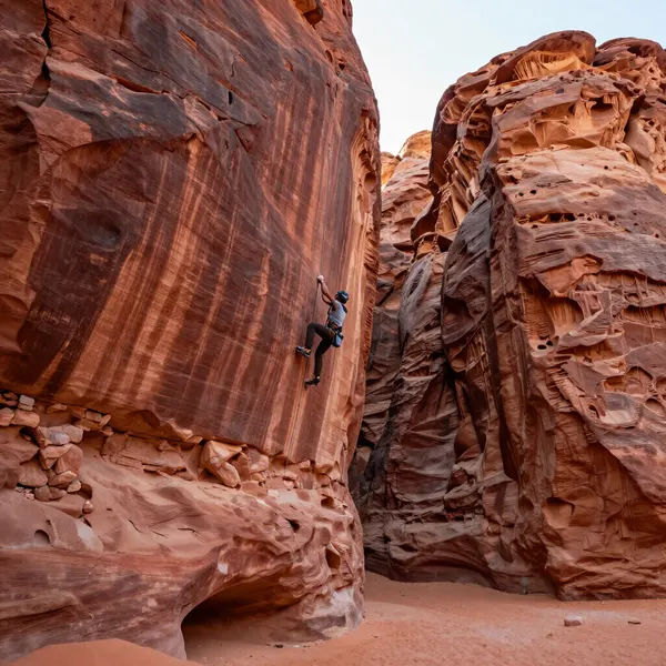 Wadi Rum Rock Climbing & Scrambling Adventure