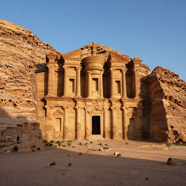 Petra Back Trail — Monastery Route Private Hiking Tour